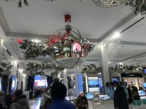 NYC Macy's Christmas Inside