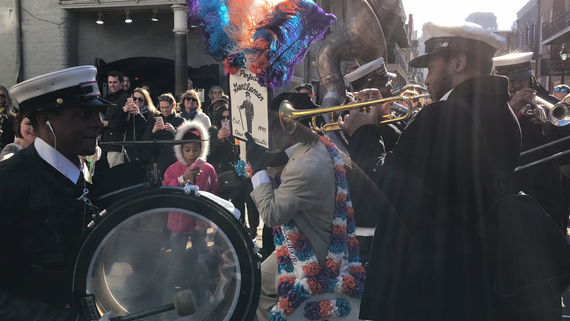 A Street Parade in New Orleans